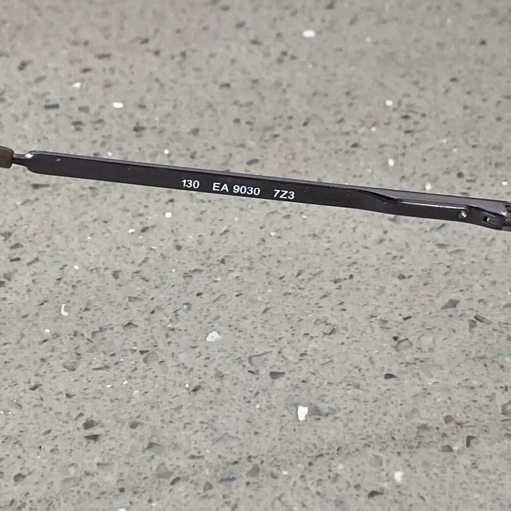EMPORIO ARMANI 130 EA 9030 Eyeglasses Frames ONLY 7Z3 Italy full rim square